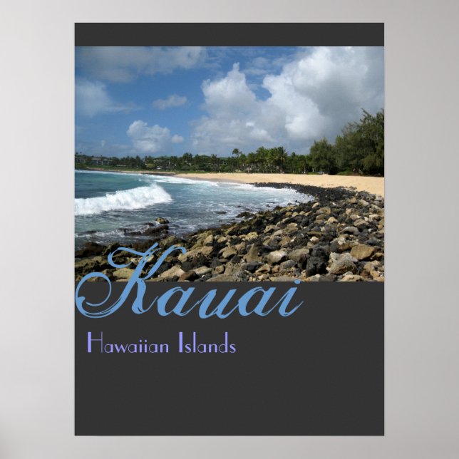 Kauai Hawaiai Islands Poster (Frente)