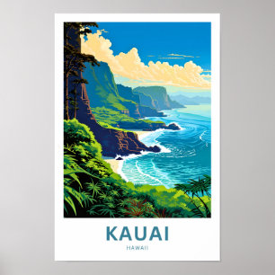 Kauai Hawaii Viagem Impressão