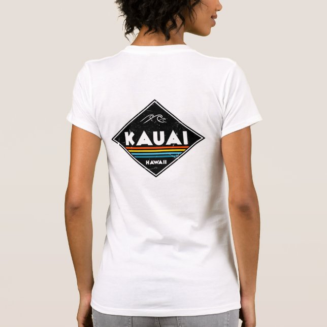 Kauai Surf Co. Prism T-Shirt (Mulheres) (Verso)