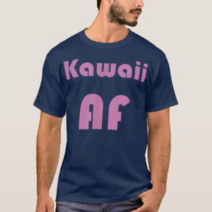 Kawaii AF Japão Anime Weeb T-Shirt Bonito