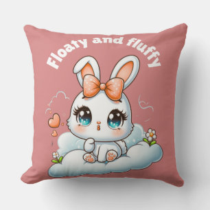 Kawaii Bunny – Almofada de Arremesso de Coelho Chi