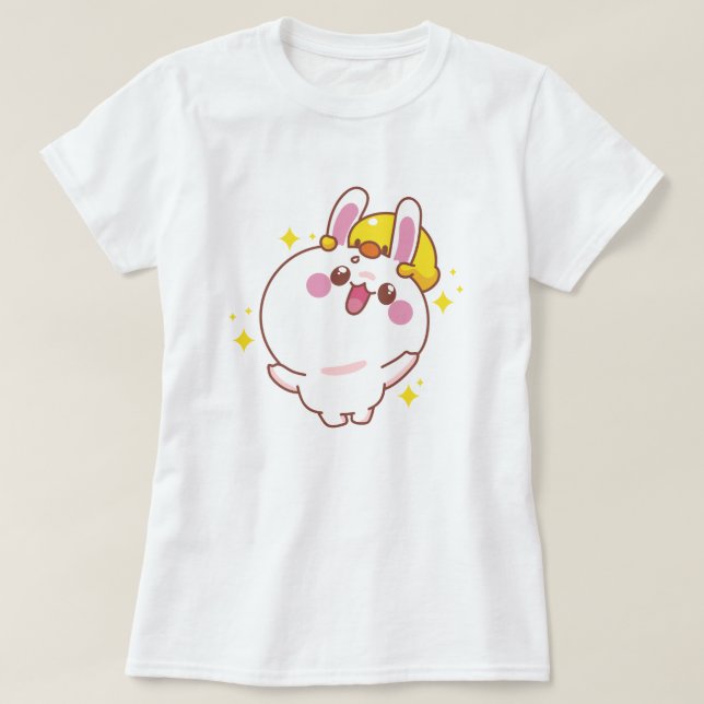 Kawaii Bunny T-Shirt (Frente do Design)