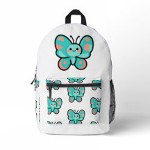 Kawaii Butterfly Back to School Cute Art
