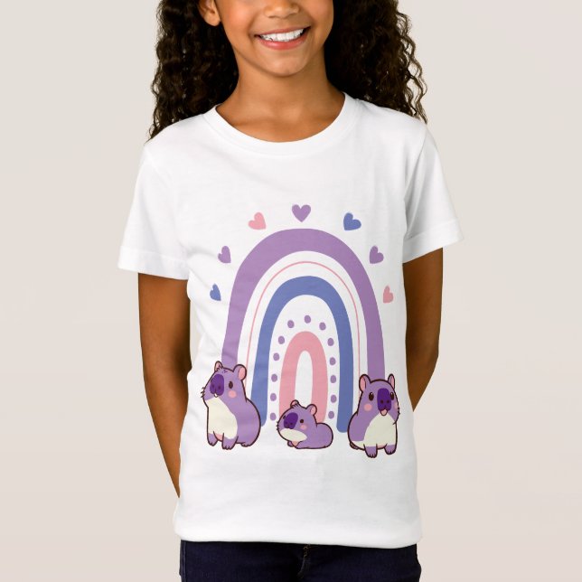 Kawaii Capybara T-Shirt (Frente)