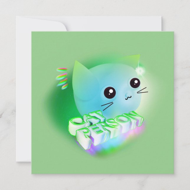 Kawaii Cartoon Kitten (Frente)