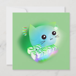 Kawaii Cartoon Kitten