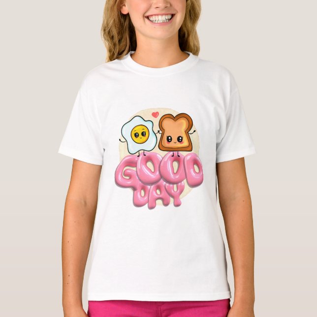 Kawaii Cute T-Shirt | Pastel Aesthetic Graphic Tee (Frente)
