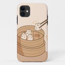 Kawaii Dim Sum Bunnies capas de iphone