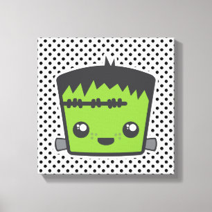 Kawaii Frankenstein Canvas