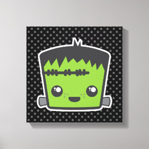 Kawaii Frankenstein Canvas