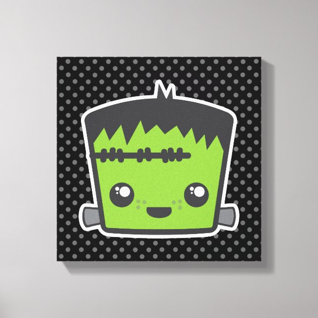 Kawaii Frankenstein Canvas (Frente)
