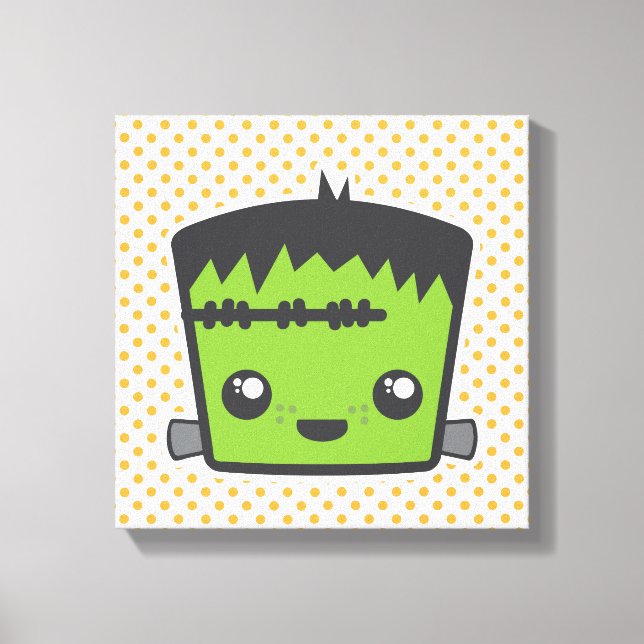 Kawaii Frankenstein Canvas (Frente)
