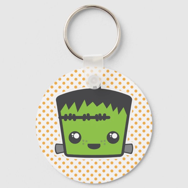 Kawaii Frankenstein Chaveiro (Frente)