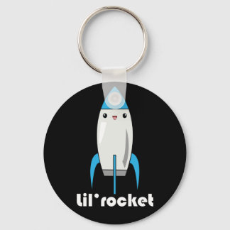 Kawaii Lil’ Rocket chaveiro