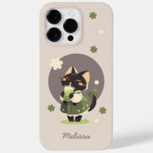 Kawaii Matcha Cat Case Gift for Anime & Cat Lovers