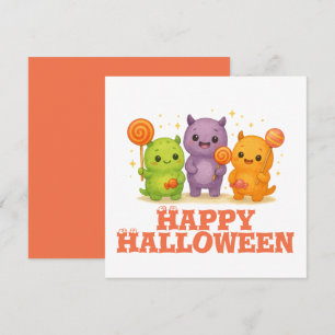 Kawaii Monsters & Lollipops Halloween
