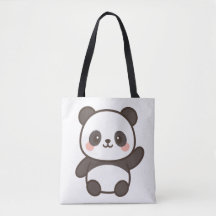 Kawaii Panda Tote Bag 🐼 👜