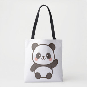 Kawaii Panda Tote Bag 🐼 👜