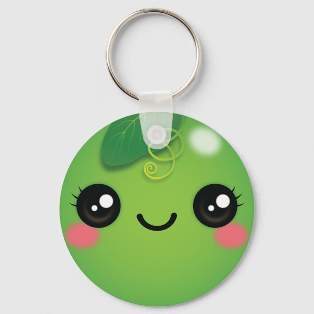 Kawaii Pea Chaveiro (Frente)
