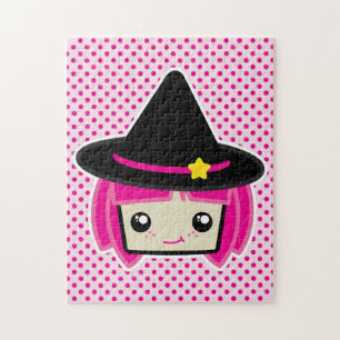 Kawaii Pink Haired Quebra-cabeça