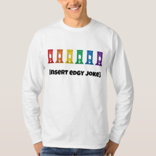 Kawaii Rainbow Guillotine Camisa comprida
