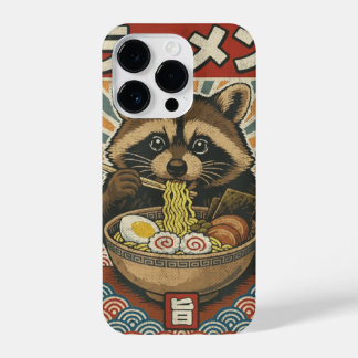 Kawaii Retro Vintage Japanese Slurping Ramen Racco