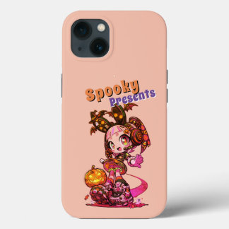 Kawaii Spooky Anime Goth Girl Halloween