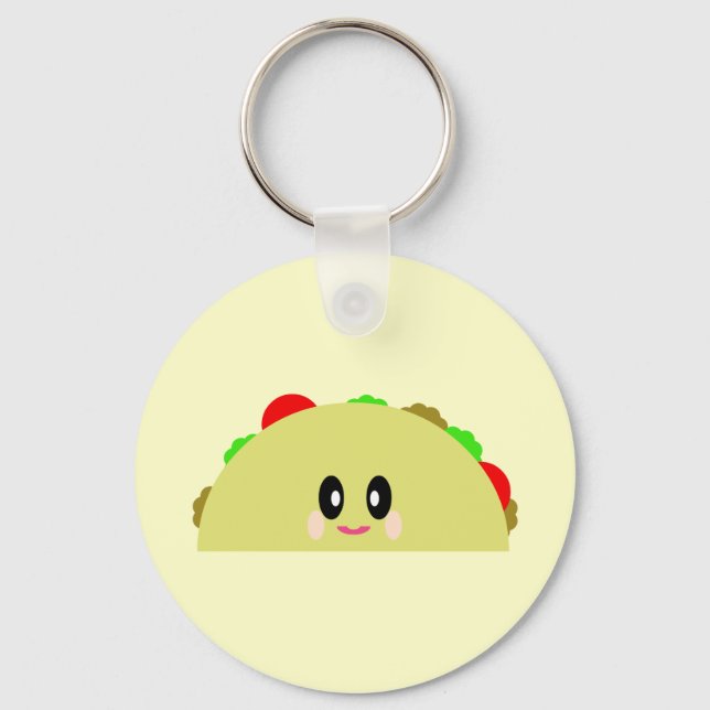 KAWAII TACO CUTE CHAVEIRO (Frente)