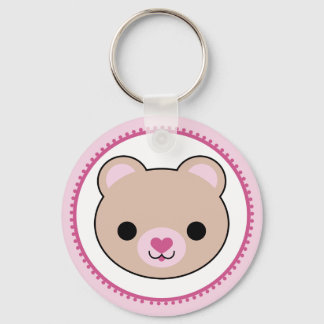 Kawaii Teddy Bear Chaveiro