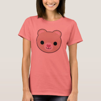Kawaii Teddy Bear Cute Juniors Ringer T-Shirt