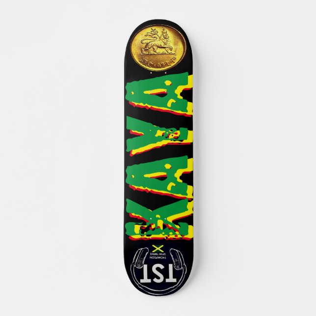 KAYA AGORA JMT 7, 3/4", skateboard Deck (Frente)