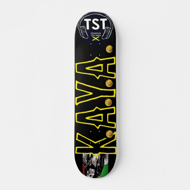 KAYA AGORA JMT 7, 3/4", skateboard Deck (Frente)