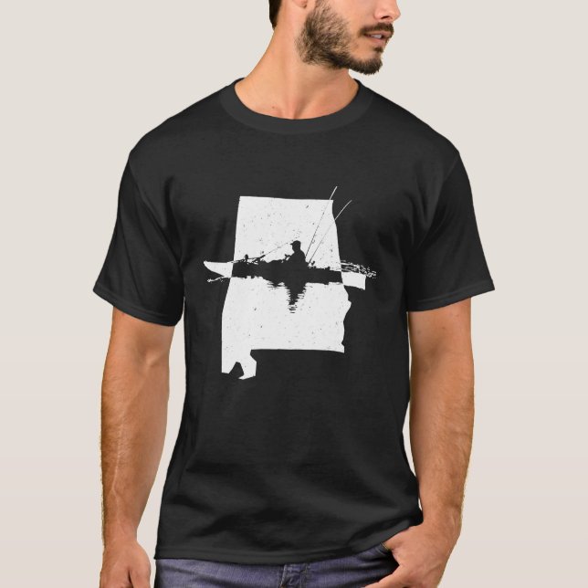 Kayak Fisheries T-Shirt Alabama (Frente)