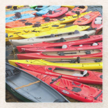 Kayaks coloridos