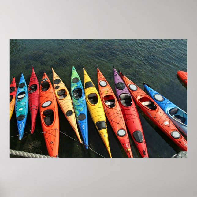 Kayaks poster (Frente)
