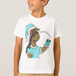 Kayla Horse T-Shirt "Team Sufganiyot"
