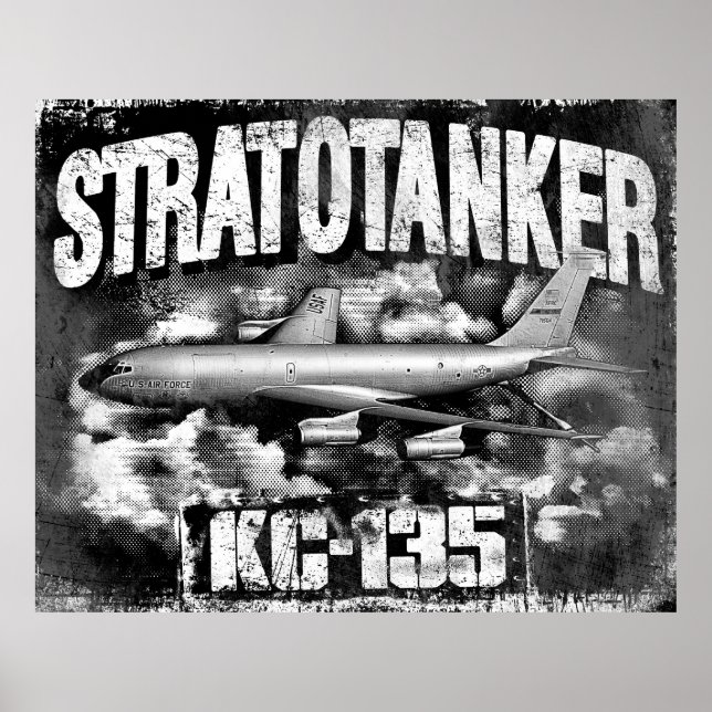 KC- 135 Poster de Estratotanker (Frente)