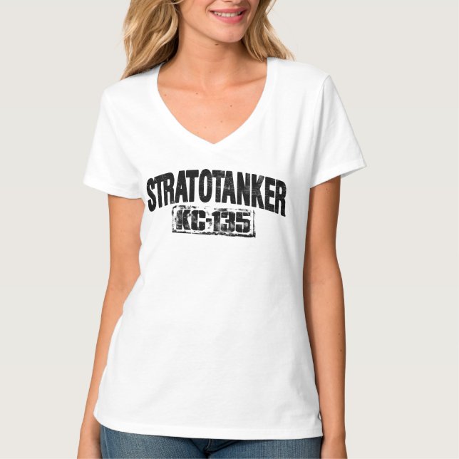 KC- 135 Stratotanker T-Shirt (Frente)