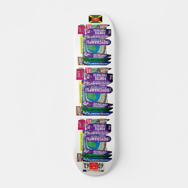 KC JMT SKATEBOARD skate, deck de 7¾" (Frente)
