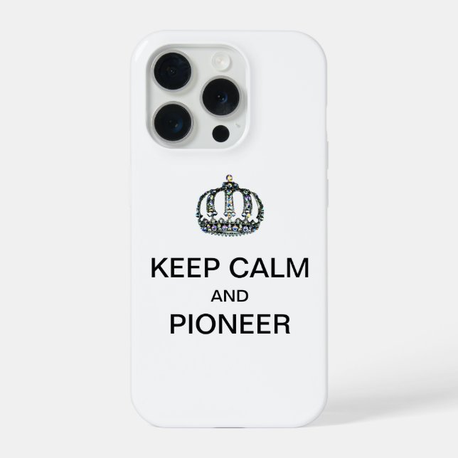 KEEP CALM AND PIONEER  (Verso)