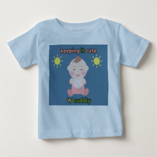 Keeping It Cute 'n' Cuddly Baby Blue T-shirt