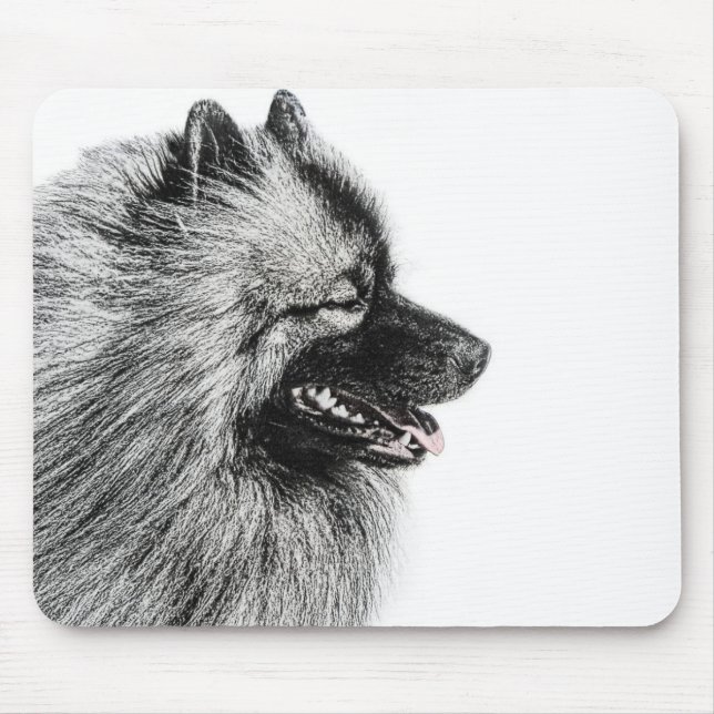 Keeshond Mousepad (Frente)
