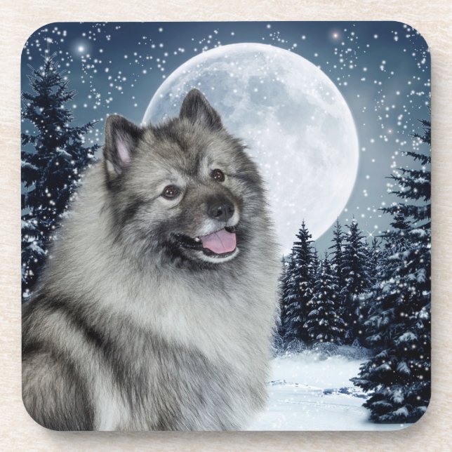 Keeshond Porta copos (Frente)