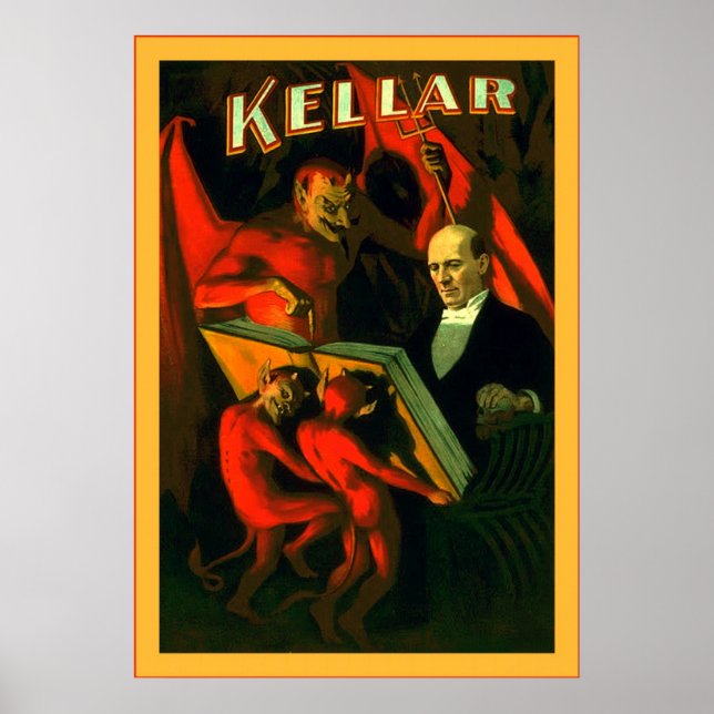Kellar ~ Vintage Poster (Frente)