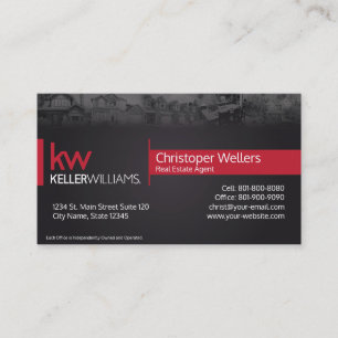 Keller Williams Real Estate Cartão de visita