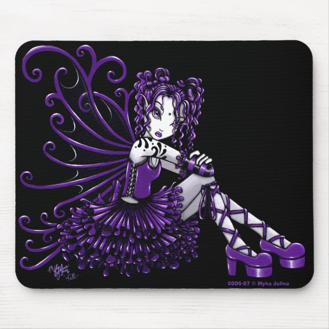 "Kelli" Mousepad feericamente roxo (Frente)