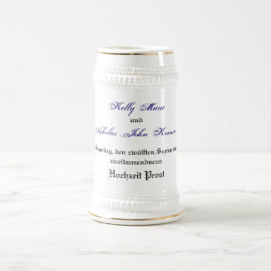 Kelly & caneca de cerveja de Nick