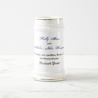 Kelly & caneca de cerveja de Nick