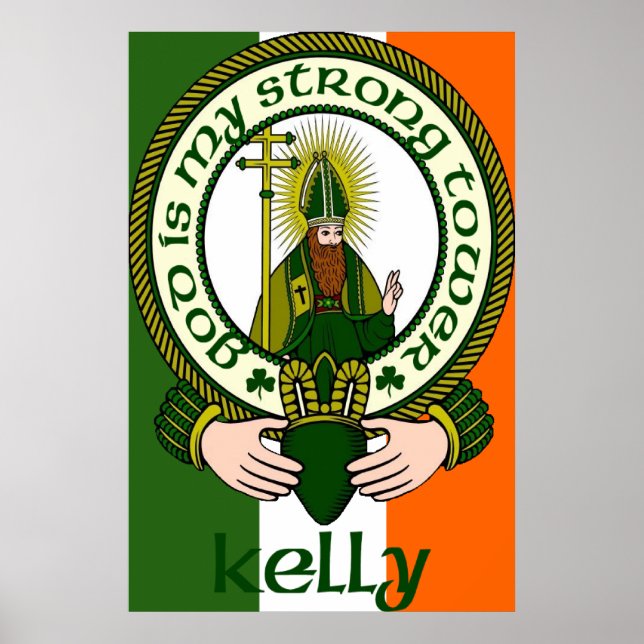 Kelly Clan Motto Poster Impressão (Frente)