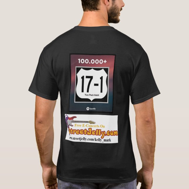 Kelly Mark Live T-Shirt (Verso)